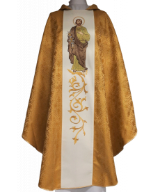 Ornat haftowany z wizerunkiem Świętego Józefa - rozeta  (9)