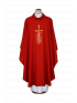 Ornat czerwony haftowany - krzyż, winogrona (17)
