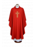Ornat haftowany czerwony - krzyż (15)