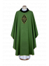 Ornat zielony z haftowaną aplikacją z aksamitu (13)