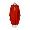 Ornat haftowany czerwony - krzyż (10)