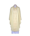 Ornat ecru haftowany - tkany pas (25)