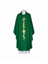 Ornat haftowany zielony, złota lamówka (43)