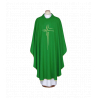 Ornat haftowany zielony - krzyż (77)