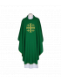 Ornat haftowany zielony - Krzyż Jerozolimski (85)