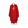 Ornat czerwony, pas haftowany - Krzyże (106)