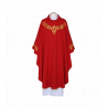 Ornat czerwony, pas haftowany - IHS (110)