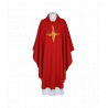 Ornat czerwony, pas haftowany - Krzyż (114)