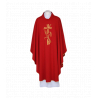 Ornat czerwony, pas haftowany - Krzyż, kłosy (118)