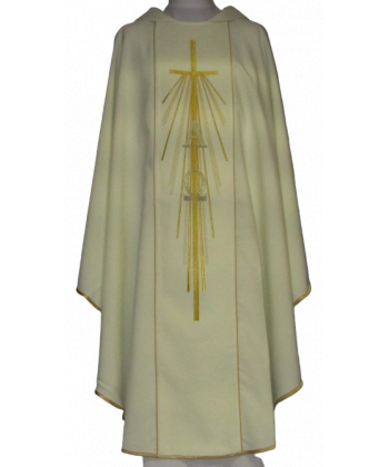 Ornat haftowany Alfa i Omega - kolory liturgiczne (11)