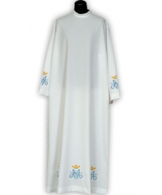 Alba kapłańska haftowana Maryjna (3)