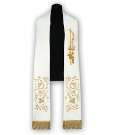 Stuła kapłańska - haftowana (190)