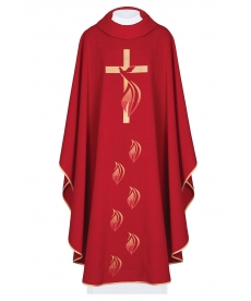 Ornat haftowany Duch Święty
