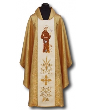Ornat haftowany św. Franciszek (2)