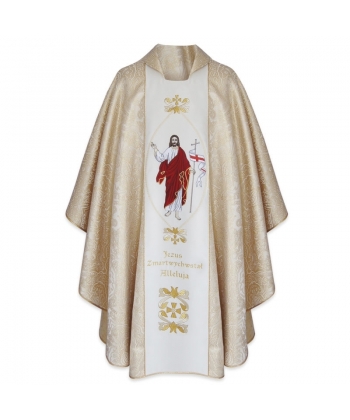 Ornat wielkanocny - Jezus Zmartwychwstały