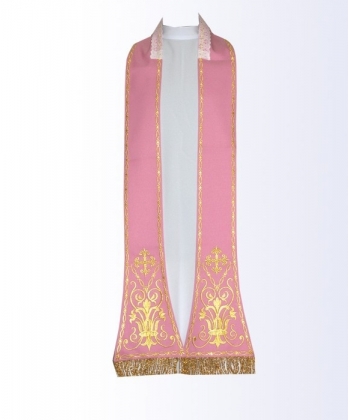 Stuła różowa