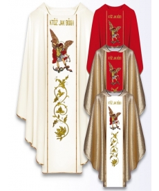 Ornat z wizerunkiem św. Michała Archanioła