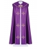 Kapa liturgiczna haftowana Krzyż - fioletowa (40)