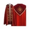Kapa liturgiczna haftowana IHS (22a)