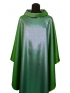 Ornat gładki zielony, błyszczący (6)