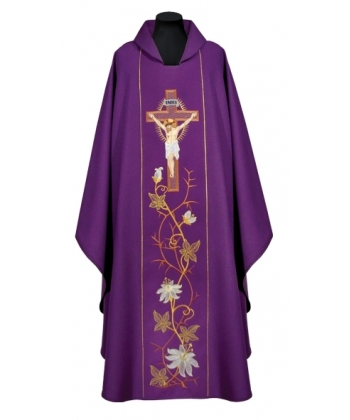 Ornat bogato haftowany (001A)