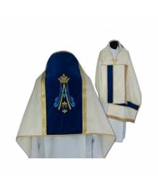Welon liturgiczny Maryjny haftowany (11)