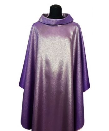 Ornat gładki fioletowy, błyszczący (8)