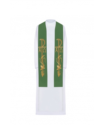 Stuła haftowana - kolory liturgiczne (75)