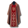 Ornat haftowany złoty, pas aksamit (007)