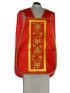 Ornat rzymski czerwony, rozeta IHS (54)