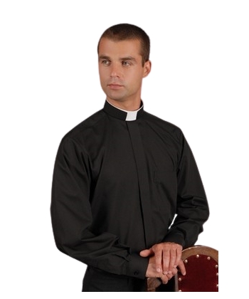 Koszula kapłańska rzymska + koloratka