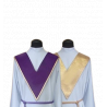 Paliusz lektorski dwukolorowy (bez haftu) fioletowo-złoty