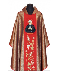 Ornat haftowany św. Maksymilian Kolbe