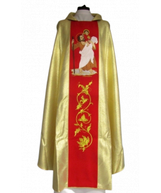 Ornat złoty św. Krzysztof