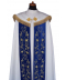 Kapa liturgiczna Maryjna - haftowana - widok 2