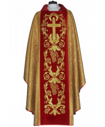 Ornat rozeta - szeroki haftowany pas (13)