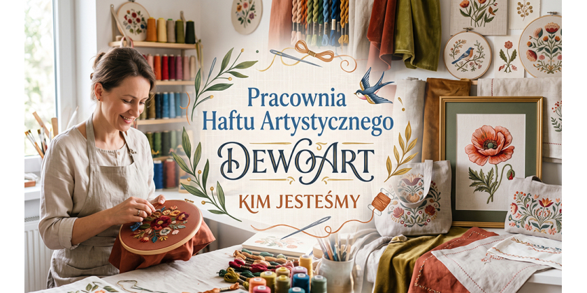 Pracownia Haftu Artystycznego DewoArt — kim jesteśmy