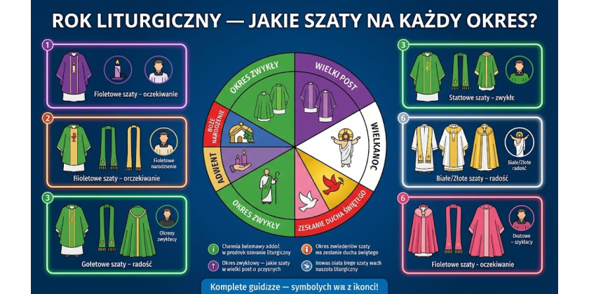 Rok liturgiczny — jakie szaty na każdy okres?